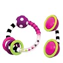 Sassy Ring and Phone Rattle, Pink