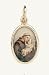 Gold Plated Religious Medal - Saint Anthony
