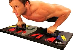 Maximum Fitness Gear Power Press Push Up -Complete Push Up Training System