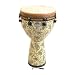 Remo African Collection 25" x 14" Key-Tuned Djembe, Fossil Fantasy finish