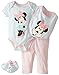 Disney Baby Girls' Minnie Mouse Girls 4 Piece Set