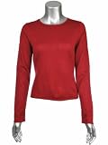 Sutton Studio Womens Wool Crewneck Sweater Misses