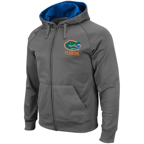 NCAA Florida Gators Bootleg Full Zip Fleece (Charcoal, XX-Large)