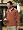 Premium Quality Men's 3 Layer Flight Jacket - Burnt Orange/Dark Gray, 3XL