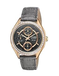 Citizen Womens Drive from Citizen Eco-Drive POV 2.0 Rose Gold Tone Swarovski Crystal Watch