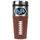 Lions 16 Oz Stainless Steel Gameball Travel Tumbler