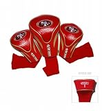 NFL San Fransisco 49ers 3 Pack Contour Fit Headcover