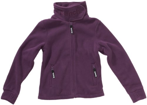 Bench Kinder Fleecejacke CORE FUNNEL NECK, grape royal, 140, BGEK0153B_PU027