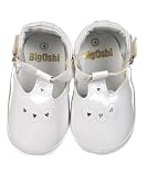 Big Oshi 4 Hearts T-Strap Mary Jane Shoes (Infant Girls Sizes 0 - 4) - white, 0