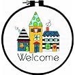 EK Success Dimensions Welcome Counted Cross Stitch