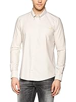 Meltin Pot Camisa Hombre Corkisp (Beige Claro)