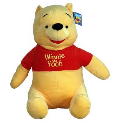 Childrens Toyshop  Toys : 58cm Super Soft Giant Winnie The Pooh Soft Toy New