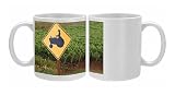 A yellow tractor Photo Mugs