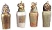Egyptian Canopic Jars Jar Set of 4 Ancient Egypt - New Gift Set
