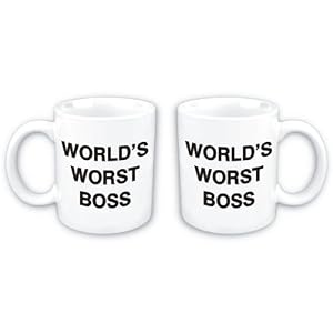 World's worst boss coffee mug