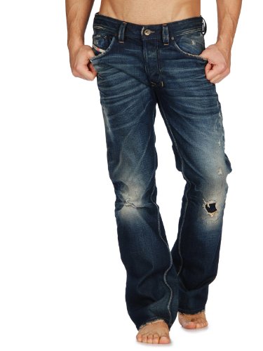 Mens Diesel LARKEE 74Y Regular Straight-Leg Jean