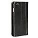 iPhone 6 Plus Case, GMYLE [Book Case] iPhone 6 (5.5 inch) case Wallet Book Case Vintage for iPhone 6 (5.5 inch) - Black Classic [Crazy Horse Pattern] [PU Leather] Book style Wallet Case Cover