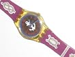 Swatch Red Knot Plastic Swiss Quartz Lady's Watch
