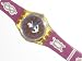 Swatch Red Knot Plastic Swiss Quartz Lady's Watch
