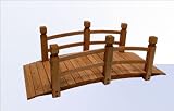 Produkt-Bild: Hergestellt f&uuml;r DEMA Gartenbr&uuml;cke Natur 148 cm