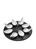 Premier Housewares Set Para Aperitivo 9 Piezas Gris