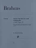 Sonate für Klavier und Violoncello Nr.1 e-Moll op.38
