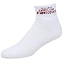 South Carolina Gamecocks White Men's 10-13 Ankle Socks