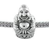 Pugster Detailed Hindu God European Beads Bracelet