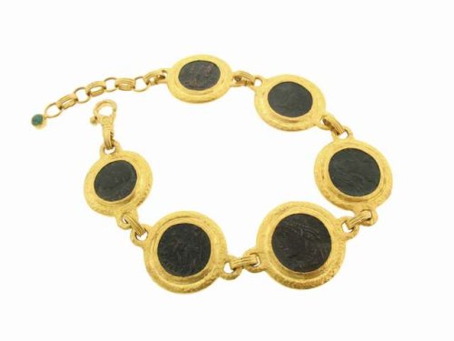 Antique Coin Bracelet by Gurhan