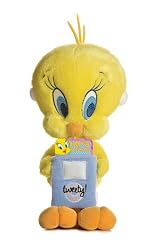 TWEETY BIRD WITH MP3 PLAYER POUCH LOONEY TUNES PLUSH TOY 10" H
