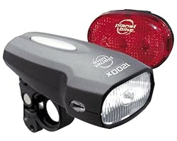 Planet Bike 1200 1.5-Watt & Blinky 3 Bicycle Light Set