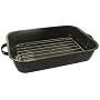 Granite Ware 19 Inch Perfect Open Roaster with Flat Rack