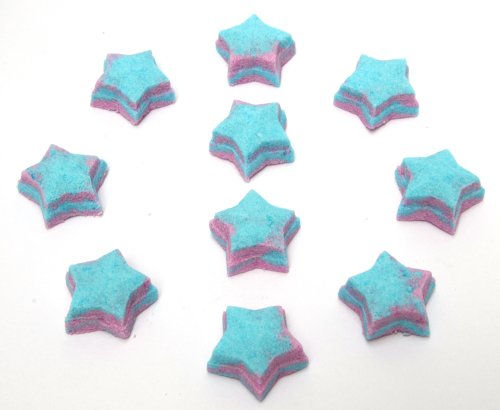 Bee Beautiful Fruit Salad Bath Bomb - Pink Grapefruit & Juniper : 10 x 10g Stars