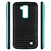 LG K10 Case, LG Premier LTE Case, DGtle [Drop Protection] Armor Hybrid Defender Shockproof Protective Case Cover For LG K10 / LG Premier (Mint + Black)