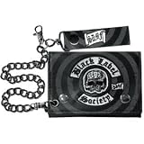 Black Label Society - Wallets - Leather Biker Tri-fold