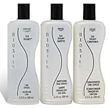 BioSilk Trio: SilkTherapy Value Three Pack with Silk Therapy Shampoo 12 oz, Silk Therapy 12 oz, and Silk Therapy Conditioner 12 oz by Farouk
