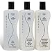 BioSilk Trio: SilkTherapy Value Three Pack with Silk Therapy Shampoo 12 oz, Silk Therapy 12 oz, and Silk Therapy Conditioner 12 oz by Farouk