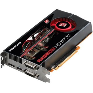 Diamond Multimedia Radeon HD 5770 Graphics Card - ATi Radeon HD5770 850MHz - 1GB GDDR5 SDRAM - PCI Express 2.0 x16