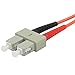 C2G 09139 OM1 Fiber Optic Cable - SC-ST 62.5/125 Duplex Multimode PVC Fiber Cable, Orange (32.8 Feet, 10 Meters)