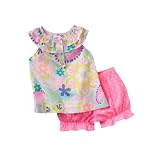 Carters Girls 2 Pc Shorts Set 3 Months - 24 Months (9 months, Pink)
