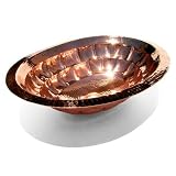 Tortoise Shell Oval Copper Edge: Flat
