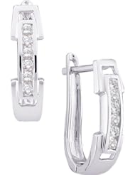 0.20CT-DIA FASHION HOOPS