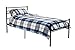 VECELO Platform Twin Metal Bed Frame/Mattress Foundation with Headboard, Box Spring Replacement Twin