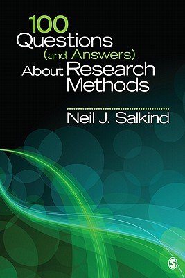 100 Questions (and Answers) about Research Methods   [100 QUES AND ANSWERS ABT RESEA] [Paperback]