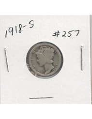 Single Detail Page Misc: 1918-S Mercury Dime