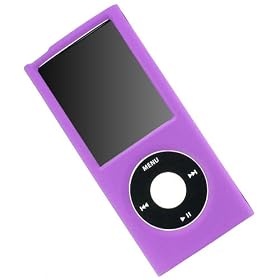 Hard Crystal Case for iPod Nano 4th Generation Chromatic 8GB 16GB Crystal Case package with Screen Protector (Nano 4th Gen Mp3 Player not included)