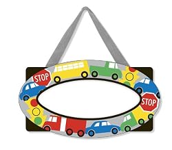 Melissa & Doug Vehicles Door Plaque