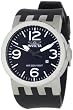 Invicta Mens 0851 Force Collection Black Polyurethane Watch