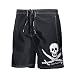 BRUNO BANANI Badeshort Herren, schwarz, L