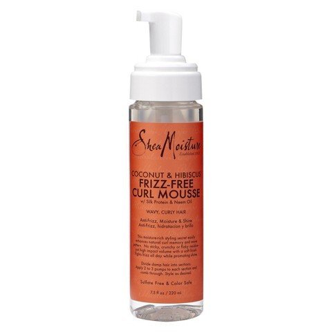 SheaMoisture Coconut Hibiscus Frizz-Free Curl Mousse - 7.5 fl oz TRG